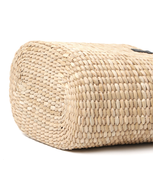 STUDIOUS（ステュディオス）の「【Beau're】ビックカゴトート（かごバッグ・レディース・ブラック/アイボリー・FREE）」の5枚目の写真