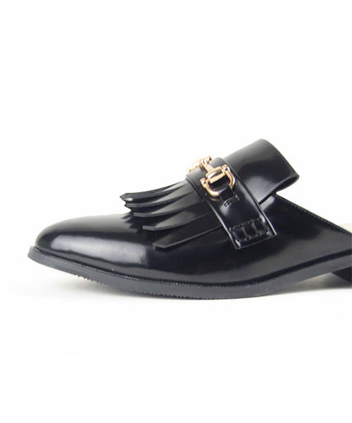 ORiental TRaffic（オリエンタルトラフィック）の「春夏★ビットモチーフスリッパ★7314（パンプス・レディース・キャメル/レッド/ブラック・SS/LL/3L/L/M/S）」の6枚目の写真