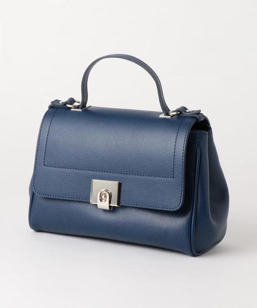 MARCO BIANCHINI（マルコビアンチーニ）の「[別注]MARCO BIANCHIN RF NEWフラップ2WAYバッグ M（ショルダーバッグ・レディース・ネイビー・FREE）」の3枚目の写真