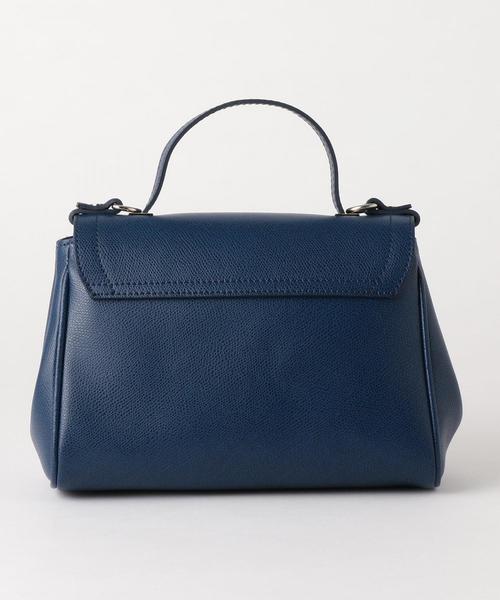 MARCO BIANCHINI（マルコビアンチーニ）の「[別注]MARCO BIANCHIN RF NEWフラップ2WAYバッグ M（ショルダーバッグ・レディース・ネイビー・FREE）」の4枚目の写真