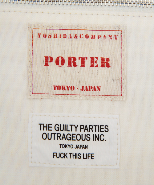 廃盤 貴重 ワコマリア× ポーター FUCK THIS LIFE トートバッグ WACKO MARIA（ワコマリア）の「WACKO MARIA×PORTER 12SS TOTE