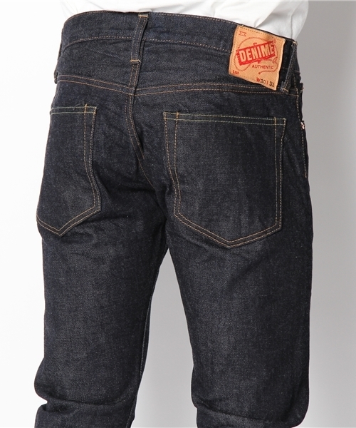 Made in JAPAN denim (slim straight)(メイドインジャパンデニム(スリムストレート))の「【MadeInJapan】SlimStraightXXtype -One Wash-/スリムストレートデニムパンツ(デニムパンツ・メンズ・ネイビー・33inch/29inch/27inch/30inch/32inch/28inch/34inch/31inch)」の5枚目の写真