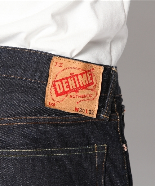 Made in JAPAN denim (slim straight)(メイドインジャパンデニム(スリムストレート))の「【MadeInJapan】SlimStraightXXtype -One Wash-/スリムストレートデニムパンツ(デニムパンツ・メンズ・ネイビー・33inch/29inch/27inch/30inch/32inch/28inch/34inch/31inch)」の6枚目の写真