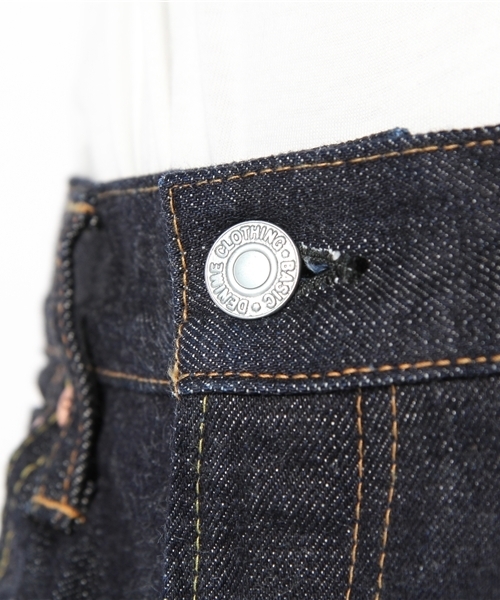 Made in JAPAN denim (slim straight)(メイドインジャパンデニム(スリムストレート))の「【MadeInJapan】SlimStraightXXtype -One Wash-/スリムストレートデニムパンツ(デニムパンツ・メンズ・ネイビー・33inch/29inch/27inch/30inch/32inch/28inch/34inch/31inch)」の8枚目の写真