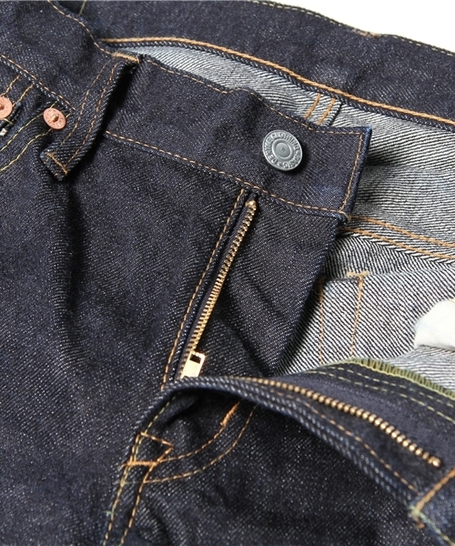 Made in JAPAN denim (slim straight)(メイドインジャパンデニム(スリムストレート))の「【MadeInJapan】SlimStraightXXtype -One Wash-/スリムストレートデニムパンツ(デニムパンツ・メンズ・ネイビー・33inch/29inch/27inch/30inch/32inch/28inch/34inch/31inch)」の11枚目の写真