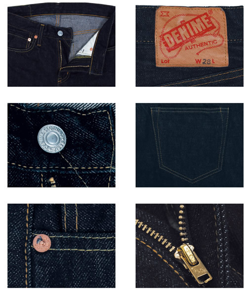 Made in JAPAN denim (slim straight)(メイドインジャパンデニム(スリムストレート))の「【MadeInJapan】SlimStraightXXtype -One Wash-/スリムストレートデニムパンツ(デニムパンツ・メンズ・ネイビー・33inch/29inch/27inch/30inch/32inch/28inch/34inch/31inch)」の12枚目の写真