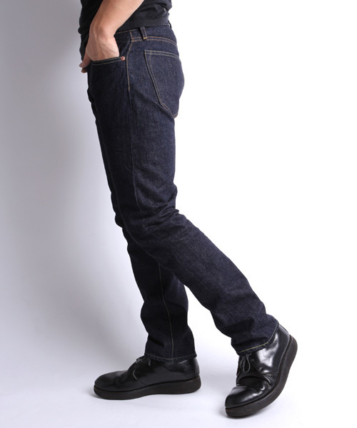 Made in JAPAN denim (slim straight)(メイドインジャパンデニム(スリムストレート))の「【MadeInJapan】SlimStraightXXtype -One Wash-/スリムストレートデニムパンツ(デニムパンツ・メンズ・ネイビー・33inch/29inch/27inch/30inch/32inch/28inch/34inch/31inch)」の22枚目の写真