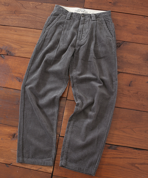 CUBE SUGAR(キューブシュガー)の「6Wコーディロイテーパードパンツ(その他パンツ・レディース・グレー/ピンク/ブルー/キャメル・S/M)」の19枚目の写真