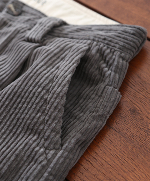 CUBE SUGAR(キューブシュガー)の「6Wコーディロイテーパードパンツ(その他パンツ・レディース・グレー/ピンク/ブルー/キャメル・S/M)」の17枚目の写真