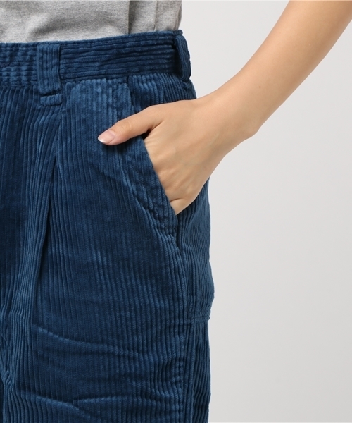 CUBE SUGAR(キューブシュガー)の「6Wコーディロイテーパードパンツ(その他パンツ・レディース・グレー/ピンク/ブルー/キャメル・S/M)」の10枚目の写真