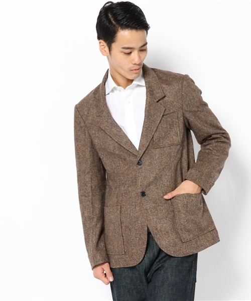 UNITED ARROWS(ユナイテッドアローズ)の「CAMO 22 TWD JKT◆(テーラードジャケット・メンズ・ブラウン・44/46)」の5枚目の写真