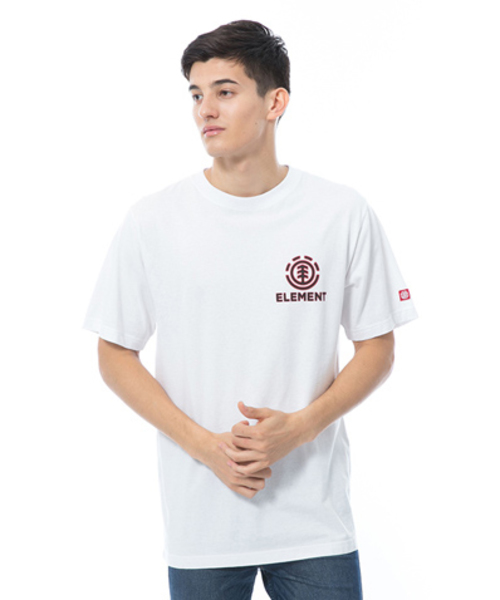 ELEMENT（エレメント）の「ELEMENT メンズ  FRAME SS Ｔシャツ（Tシャツ/カットソー・メンズ・ブラック/ホワイト・LARGE/MEDIUM/X-LARGE）」の2枚目の写真