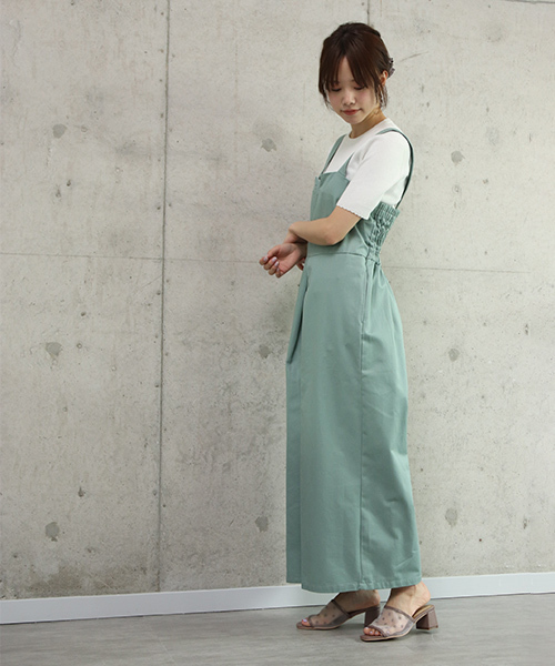 SESTO（セスト）の「シースルードットチュールのチャンキーヒールミュールサンダル（サンダル・レディース・グレイッシュベージュ/ブラウン/ブラック・L/3L/S/LL/M）」の7枚目の写真