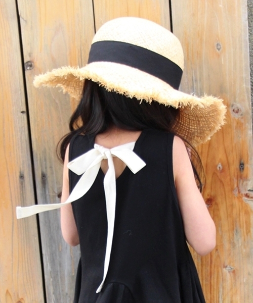 Rora（ローラ）の「ナチュリア タンクワンピース(2color)（ワンピース・キッズ・ブラック/マスタード・120cm/130cm/100cm/110cm/140cm/150cm）」の14枚目の写真