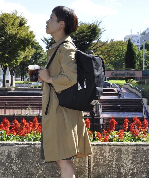 BANDWAGON(バンドワゴン )の「「BANDWAGON/バンドワゴン」 CORDURA NYLON コーデュラ ナイロン バックパック リュック デイパック THE 2TONE BACKPACK(バックパック/リュック・レディース・ブラック/ネイビー/カモフラージュ/ブラック系その他/ブルー系その他/オリーブ/ベージュ・FREE)」の18枚目の写真