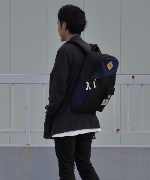 BANDWAGON(バンドワゴン )の「「BANDWAGON/バンドワゴン」 CORDURA NYLON コーデュラ ナイロン バックパック リュック デイパック THE 2TONE BACKPACK(バックパック/リュック・レディース・ブラック/ネイビー/カモフラージュ/ブラック系その他/ブルー系その他/オリーブ/ベージュ・FREE)」の17枚目の写真