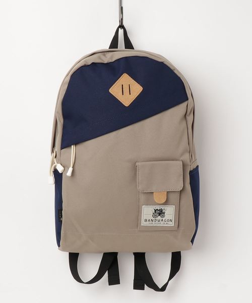 BANDWAGON(バンドワゴン )の「「BANDWAGON/バンドワゴン」 CORDURA NYLON コーデュラ ナイロン バックパック リュック デイパック THE 2TONE BACKPACK(バックパック/リュック・レディース・ブラック/ネイビー/カモフラージュ/ブラック系その他/ブルー系その他/オリーブ/ベージュ・FREE)」の13枚目の写真