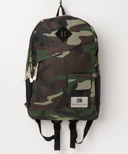 BANDWAGON(バンドワゴン )の「「BANDWAGON/バンドワゴン」 CORDURA NYLON コーデュラ ナイロン バックパック リュック デイパック THE 2TONE BACKPACK(バックパック/リュック・レディース・ブラック/ネイビー/カモフラージュ/ブラック系その他/ブルー系その他/オリーブ/ベージュ・FREE)」の12枚目の写真