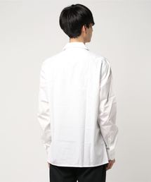 BARBA ナポリ ホワイト 長袖シャツ イタリア製 BRチャンネル バルバ BARBA ナポリ ホワイト 長袖シャツ イタリア製 BRチャンネル