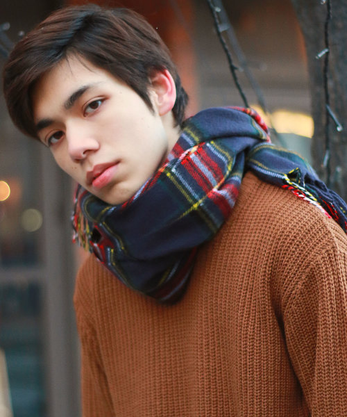 ZIP FIVE(ジップファイブ)の「大判ストール(ストール/ショール・レディース・ブラック/ベージュ/ネイビー/ホワイト系その他/ブラウン系その他/ベージュ系その他/グリーン系その他/ブルー系その他/レッド系その他/ワイン・FREE)」の21枚目の写真