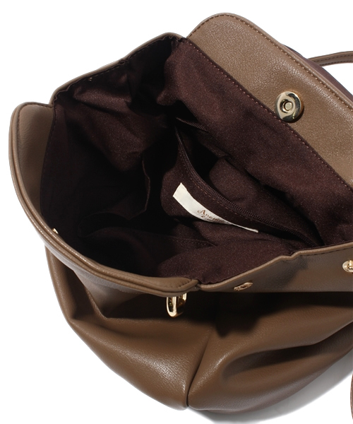 Another Edition（アナザーエディション）の「AE 2WayTSL SHLD（ショルダーバッグ・レディース・ブラック/モカ・フリー）」の10枚目の写真
