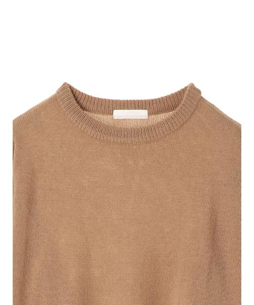 AMERICAN HOLIC(アメリカンホリック)の「・クルーネックニットロングワンピース(ワンピース・レディース・モカ/ブラック/チャコールグレー/ベージュ系その他2・FREE)」の12枚目の写真