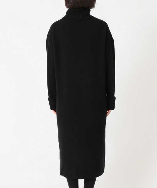 SLOBE IENA（スローブイエナ）の「サイドスリットボトルネックニットワンピース◆（ワンピース・レディース・ライトグレー/ブラック/ベージュ/ブラウン・FREE）」の13枚目の写真