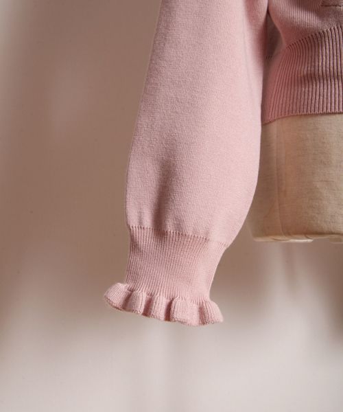 tocco closet（トッコ クローゼット）の「袖口フリル2WAYエコファー