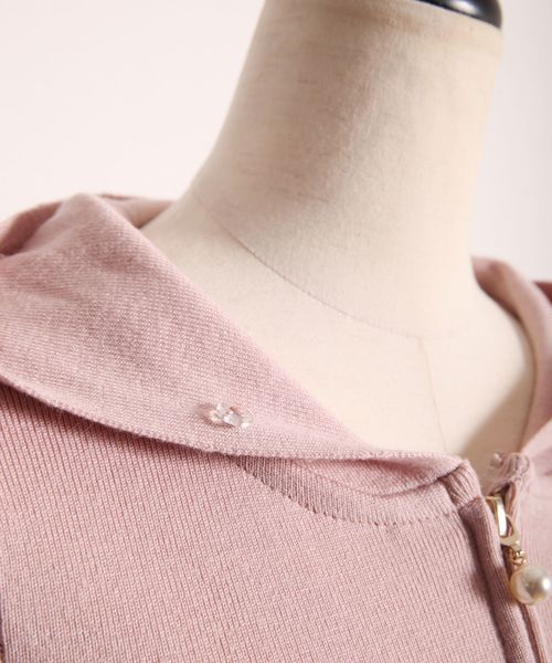 tocco closet（トッコ クローゼット）の「袖口フリル2WAYエコファー
