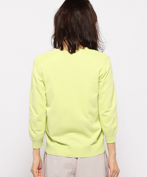 DECOY SINCE 1981（デコイシンスイチキュウハチイチ）の「ショートカーディガン（カーディガン/ボレロ・レディース・ネイビー/グレー/ライトグリーン・LL/M size/L size）」の14枚目の写真