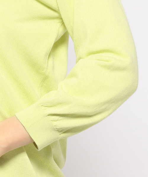 DECOY SINCE 1981（デコイシンスイチキュウハチイチ）の「ショートカーディガン（カーディガン/ボレロ・レディース・ネイビー/グレー/ライトグリーン・LL/M size/L size）」の6枚目の写真