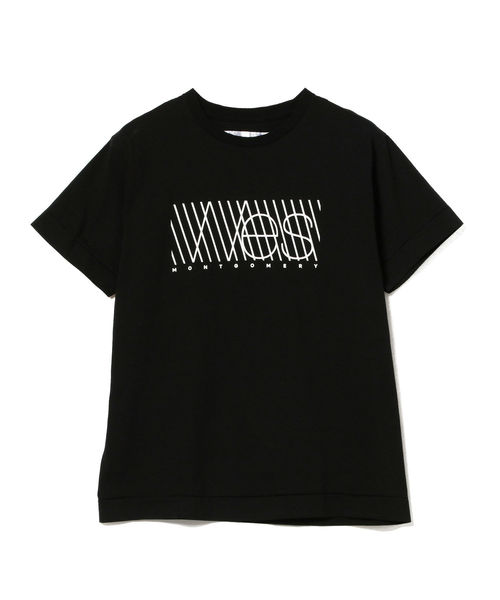 NECESSARY or UNNECESSARY（ネセサリーオアアンネセサリー）の「NECESSARY or UNNECESSARY / Wes グラフィックロゴ Tシャツ ＜MEN＞（Tシャツ/カットソー・メンズ・ブラック・MEDIUM）」の9枚目の写真