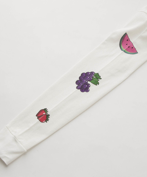 SEA（シー）の「VINTAGE フルーツ グラフィック L/S TEE（Tシャツ