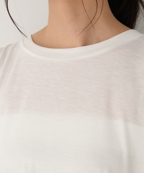 GLOBAL WORK(グローバルワーク)の「Aラインチュニックノースリーブ/836489(Tシャツ/カットソー・レディース・ブラウン/ダークグレー/グレー系その他4/ホワイト・MEDIUM/LARGE)」の9枚目の写真