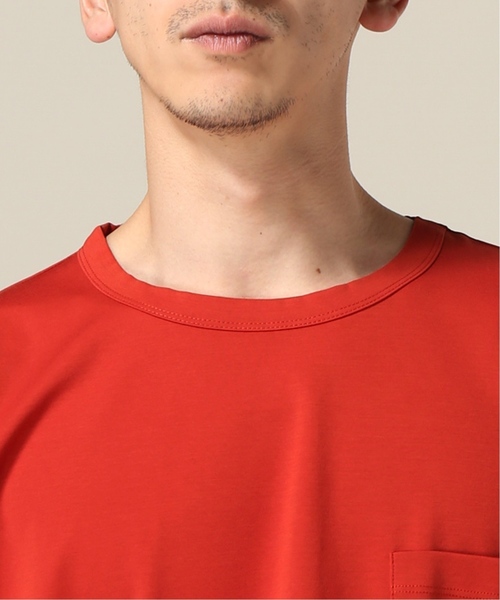 417 EDIFICE（フォーワンセブンエディフィス）の「HGシルケットポンチ 5/S TEE（Tシャツ/カットソー・メンズ・レッド/イエロー/ブルー系その他/ネイビー/ホワイト・LARGE/MEDIUM/SMALL）」の10枚目の写真