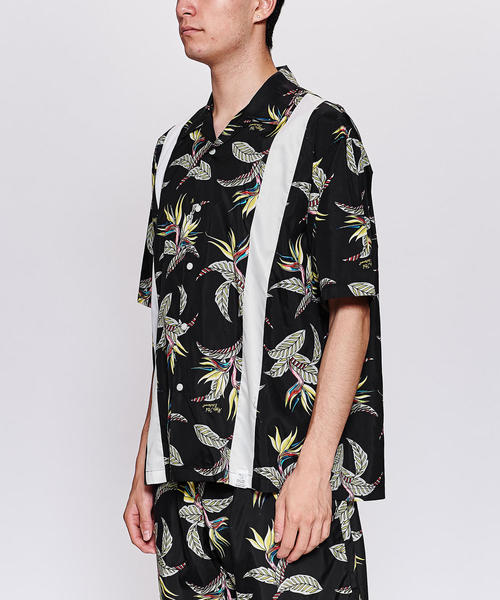 サイズL【新品】MAGIC STICK パームツリーハワイアンシャツ サイズL【新品】MAGIC STICK パームツリーハワイアンシャツ