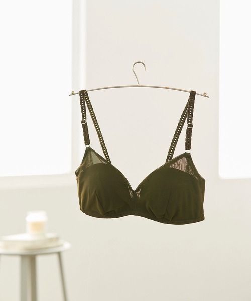 une nana cool(ウンナナクール)の「特別な日以外の364日つけたくなるブラ 364ブラ シンプル(ブラジャー・レディース・ブラック/ベージュ/グレー/オリーブ/パープル/ピンク/フレッシュイエロー/バイオレット/オレンジ/インディゴブルー/グリーン/レッド/ベビーピンク/チェリーピンク/シルバーグレー/グレイッシュブルー/ミント/ライトパープル/シャーベット/スカイブルー/黄緑系/サックスブルー/スモークピンク/スモーキーグリーン系/ネイビー/マジェンタ/マスタード/ターコイズブルー/コーラル/ライトグリーン/ダークブルー/ブラウン/ライトピンク/ライトブラウン/ブルー/ダークグリーン/ワイン/ピンクベージュ/ラベンダー/シャンパン/サンドベージュ/オートミール/ライトオレンジ系/エメラルドブルー/オリーブ系/ライトイエロー/エンジ/桜/ウッド/ダークグレー・S/M/L/LL/LLG)」の12枚目の写真
