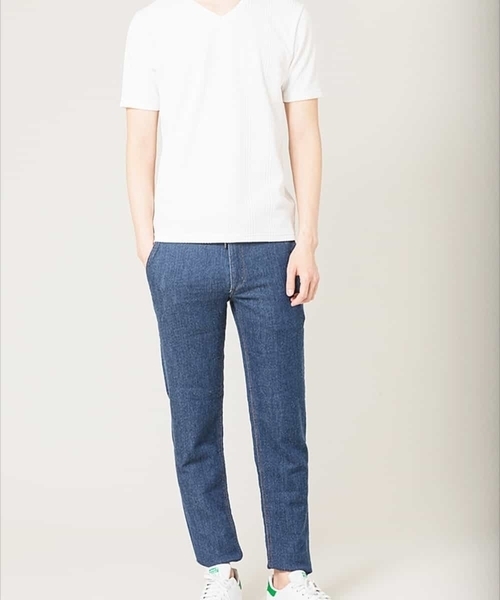 MICHEL KLEIN HOMME (ミッシェルクランオム)の「パンツ(ISKO JOGG DENIM)(その他パンツ・メンズ・ネイビー/ダークネイビー・46/48/50/52)」の5枚目の写真