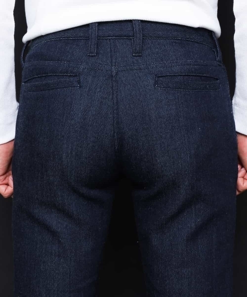 MICHEL KLEIN HOMME (ミッシェルクランオム)の「パンツ(ISKO JOGG DENIM)(その他パンツ・メンズ・ネイビー/ダークネイビー・46/48/50/52)」の8枚目の写真