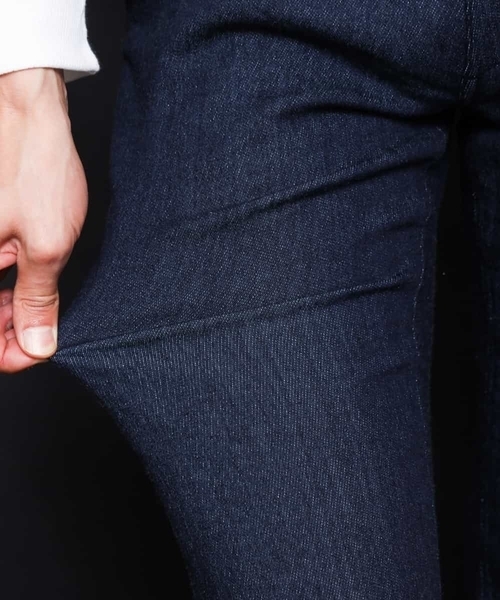 MICHEL KLEIN HOMME (ミッシェルクランオム)の「パンツ(ISKO JOGG DENIM)(その他パンツ・メンズ・ネイビー/ダークネイビー・46/48/50/52)」の14枚目の写真