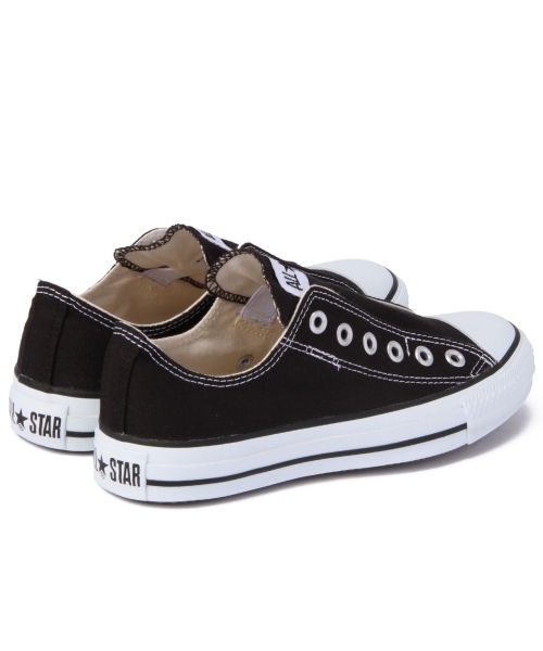 CONVERSE（コンバース）の「CONVERSE ALL/S SLIP ⅢOX（スニーカー・レディース・ホワイト/ブラック・24.5cm/23.5cm/22.5cm）」の9枚目の写真