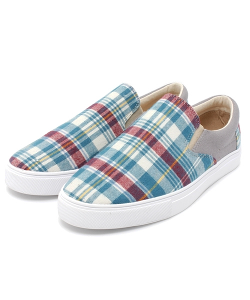 CIAOPANIC（チャオパニック）の「【Ciaopanic】SLIPON（スニーカー・レディース・ネイビー/ベージュ/オレンジ/レッド/グレー/ブルー・SMALL/LARGE/MEDIUM）」の2枚目の写真