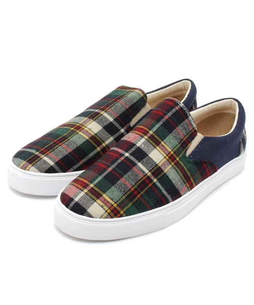 CIAOPANIC（チャオパニック）の「【Ciaopanic】SLIPON（スニーカー・レディース・ネイビー/ベージュ/オレンジ/レッド/グレー/ブルー・SMALL/LARGE/MEDIUM）」の3枚目の写真