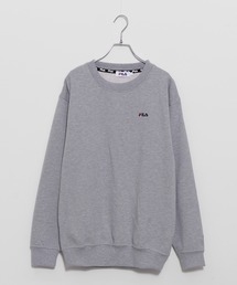 FILA（フィラ）の「【FILA/フィラ】ワンポイント ロゴ刺繍 ビッグシルエット 裏起毛 スウェット トレーナー（スウェット）」