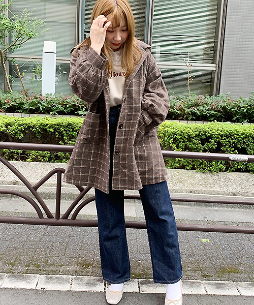 apres jour（アプレジュール）の「袖ボリュームフードコート【ZOZOTOWN限定アイテム】（ダッフルコート・レディース・ベージュ/その他/モカ/ピンクベージュ/ライトベージュ・フリー）」の10枚目の写真