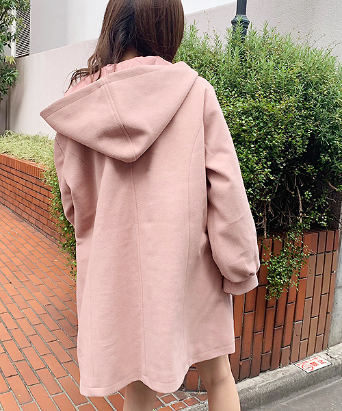 apres jour（アプレジュール）の「袖ボリュームフードコート【ZOZOTOWN限定アイテム】（ダッフルコート・レディース・ベージュ/その他/モカ/ピンクベージュ/ライトベージュ・フリー）」の19枚目の写真