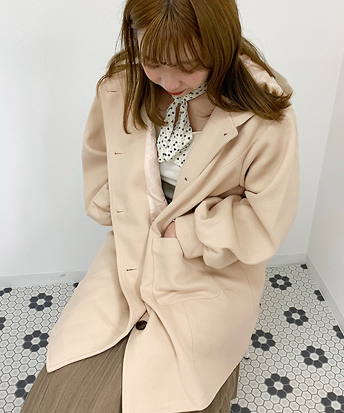 apres jour（アプレジュール）の「袖ボリュームフードコート【ZOZOTOWN限定アイテム】（ダッフルコート・レディース・ベージュ/その他/モカ/ピンクベージュ/ライトベージュ・フリー）」の16枚目の写真