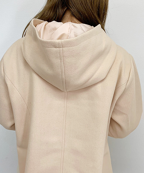 apres jour（アプレジュール）の「袖ボリュームフードコート【ZOZOTOWN限定アイテム】（ダッフルコート・レディース・ベージュ/その他/モカ/ピンクベージュ/ライトベージュ・フリー）」の17枚目の写真