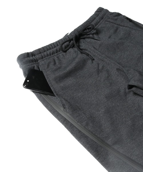 LIL VENDARS（リルヴェンダース）の「テックスウェットジョガーパンツ（スウェットパンツ・メンズ・ブラック/ネイビー/グレー/オリーブ/チャコール・S/XL/M/L）」の14枚目の写真