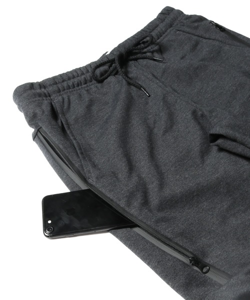 LIL VENDARS（リルヴェンダース）の「テックスウェットジョガーパンツ（スウェットパンツ・メンズ・ブラック/ネイビー/グレー/オリーブ/チャコール・S/XL/M/L）」の13枚目の写真